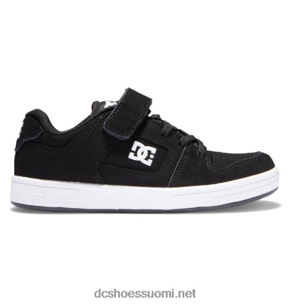Lasten manteca 4 -kuminauhakengät musta valkoinen DC Shoes VXP4HP554