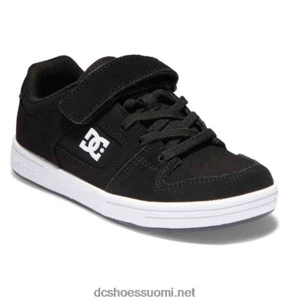 Lasten manteca 4 -kuminauhakengät musta valkoinen DC Shoes VXP4HP554