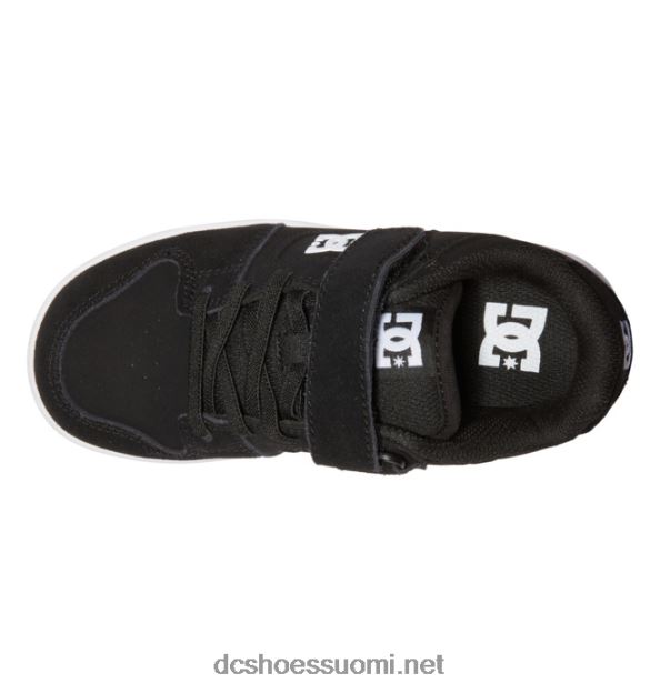 Lasten manteca 4 -kuminauhakengät musta valkoinen DC Shoes VXP4HP554