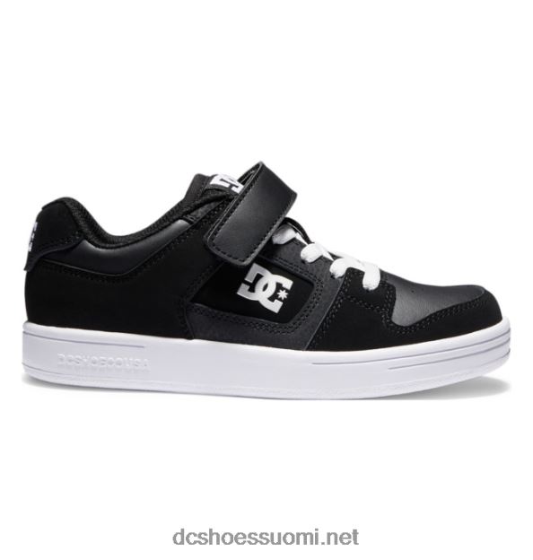 Lasten manteca 4 -kuminauhakengät musta valkoinen DC Shoes VXP4HP572