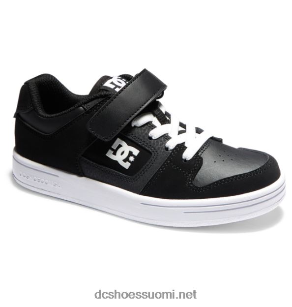 Lasten manteca 4 -kuminauhakengät musta valkoinen DC Shoes VXP4HP572