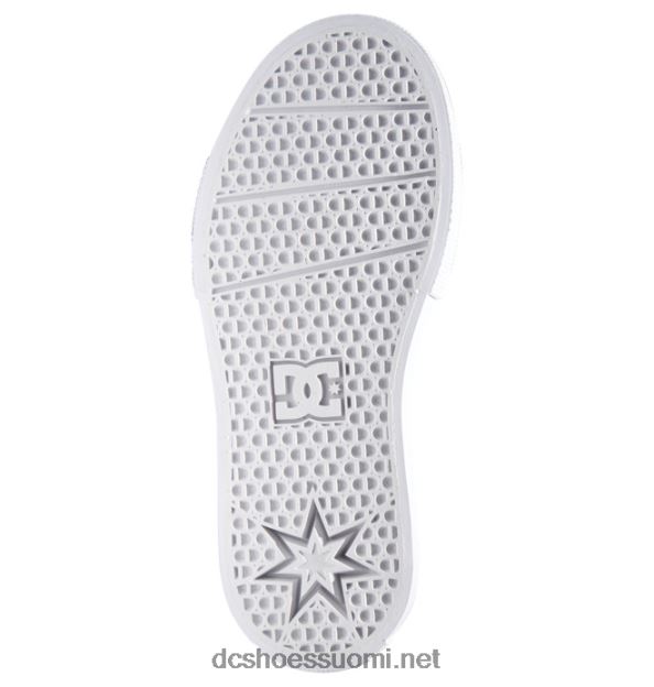 lasten käsikäyttöiset mokkanahkakengät musta valkoinen DC Shoes VXP4HP509