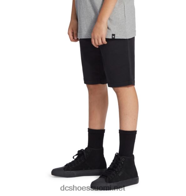 poikien työntekijän rennot chino-shortsit musta DC Shoes VXP4HP517