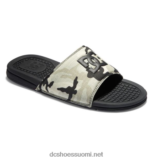 bolsa - sandaalit miehille musta/kameli DC Shoes VXP4HP53