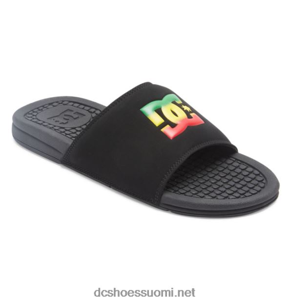 bolsa - sandaalit miehille musta punainen DC Shoes VXP4HP52