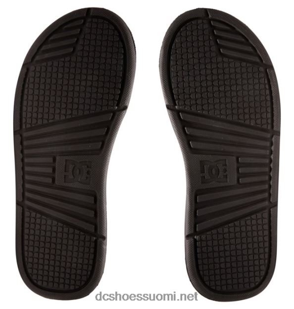 miesten bolsa-liukumäkiä musta/sotilaallinen maasto DC Shoes VXP4HP343