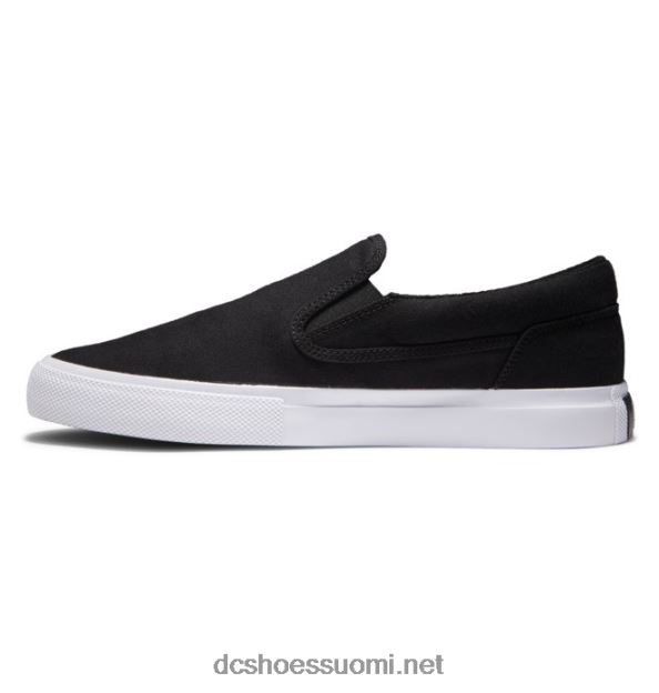 miesten käsikäyttöiset slip-on kengät musta valkoinen DC Shoes VXP4HP344