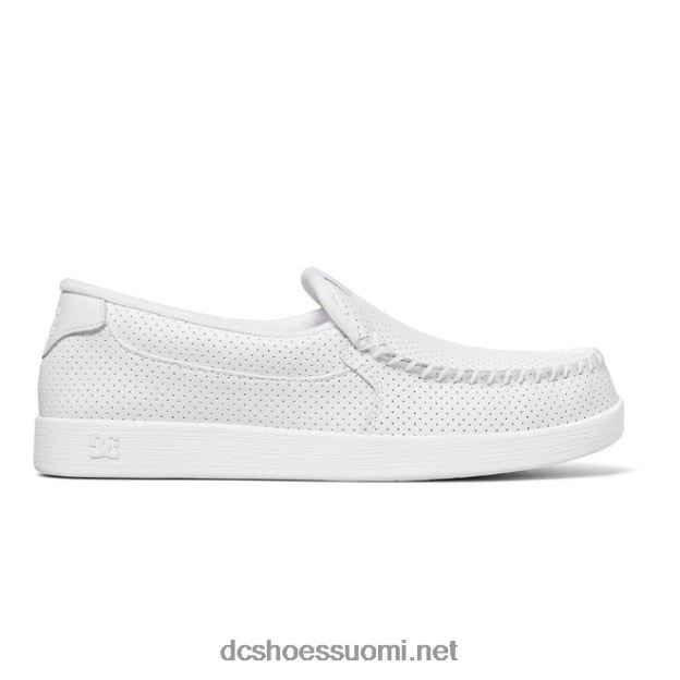 villain 2 - miesten slip-on kengät valkoinen DC Shoes VXP4HP255