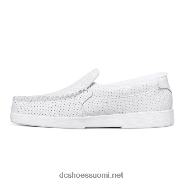 villain 2 - miesten slip-on kengät valkoinen DC Shoes VXP4HP255