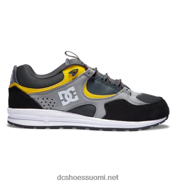 miesten kalis lite luistinkengät musta/harmaa/keltainen DC Shoes VXP4HP184