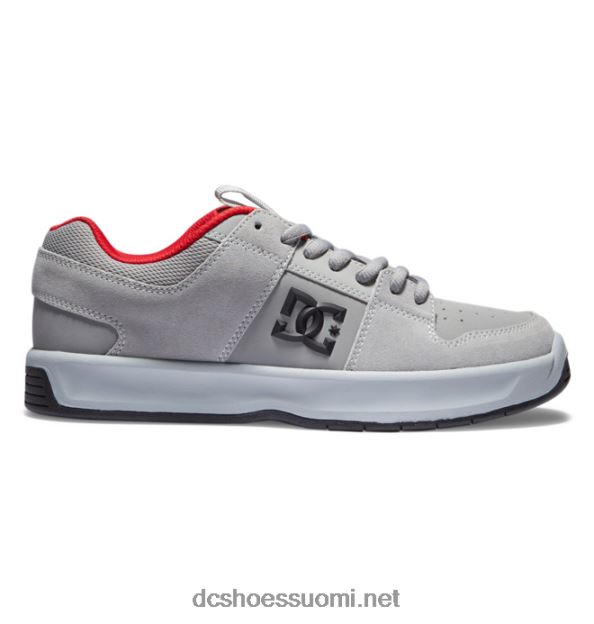 miesten lynx zero skate -kengät harmaa/punainen DC Shoes VXP4HP215