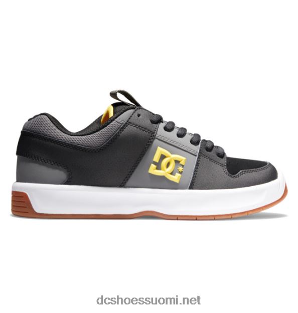 miesten lynx zero skate -kengät musta/harmaa/keltainen DC Shoes VXP4HP390