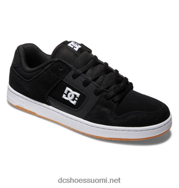 miesten manteca 4 luistinkengät musta/valkoinen/kumi DC Shoes VXP4HP384