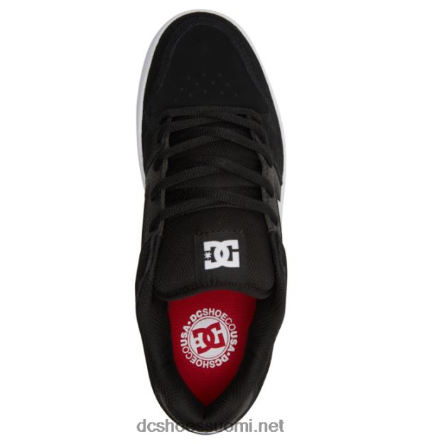 miesten manteca 4 luistinkengät musta/valkoinen/kumi DC Shoes VXP4HP384