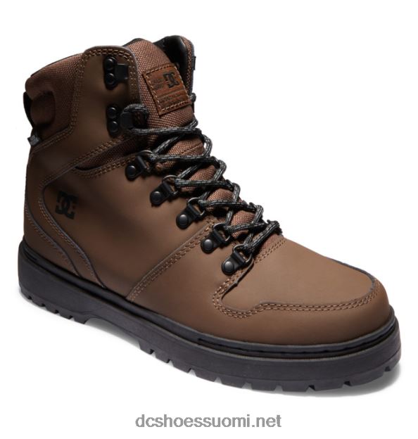 miesten päärynäpitsiset talvisaappaat tumma suklaa DC Shoes VXP4HP230