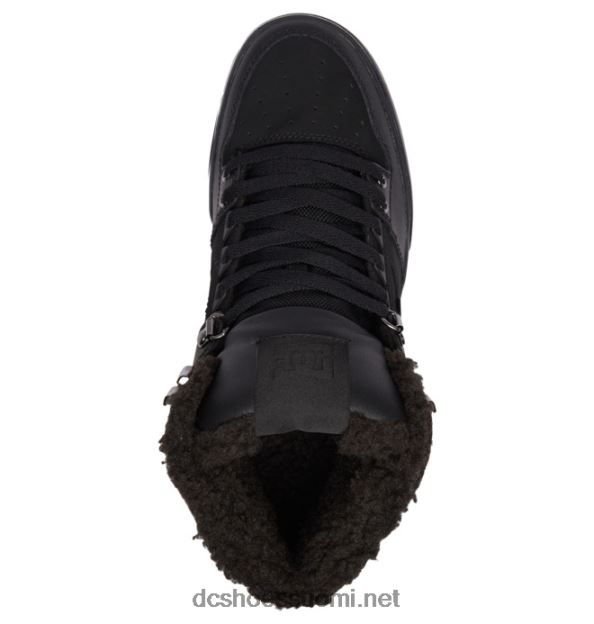 miesten puhtaat korkeat talvikengät musta DC Shoes VXP4HP304