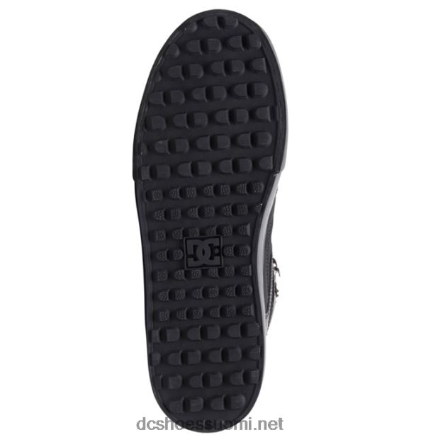 miesten puhtaat korkeat talvikengät musta DC Shoes VXP4HP304