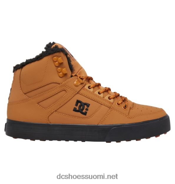 miesten puhtaat korkeat talvikengät vehnää/mustaa DC Shoes VXP4HP299