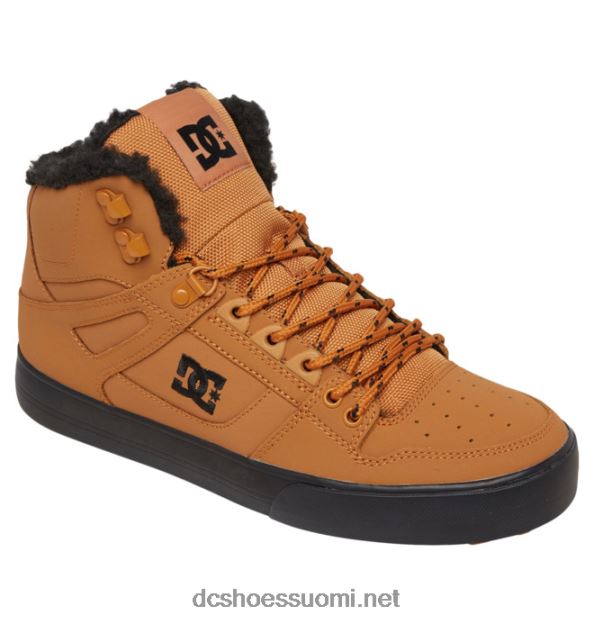 miesten puhtaat korkeat talvikengät vehnää/mustaa DC Shoes VXP4HP299