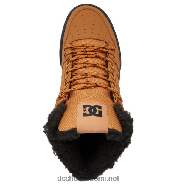 miesten puhtaat korkeat talvikengät vehnää/mustaa DC Shoes VXP4HP299