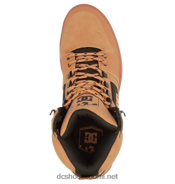 miesten puhtaat korkeat vedenpitävät talvisaappaat vehnää/mustaa DC Shoes VXP4HP149