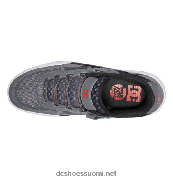 miesten metriset kengät harmaa/musta/punainen DC Shoes VXP4HP351