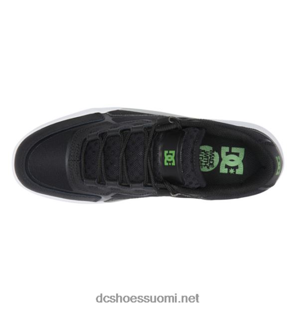 miesten metriset kengät musta/harmaa/vihreä DC Shoes VXP4HP49