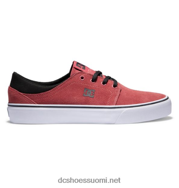 miesten mokkanahka kengät syvä punainen DC Shoes VXP4HP226