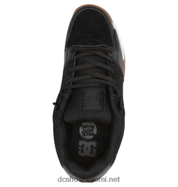 miesten monipuoliset kengät musta/valkoinen/kumi DC Shoes VXP4HP354