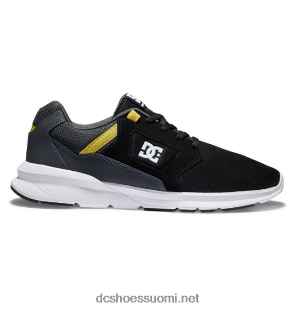 miesten skyline kevyet kengät musta/harmaa/keltainen DC Shoes VXP4HP23