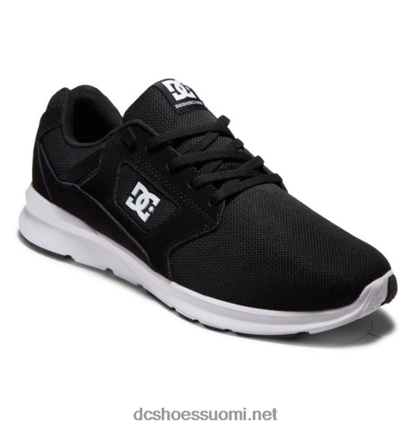 miesten skyline kevyet kengät musta valkoinen DC Shoes VXP4HP284