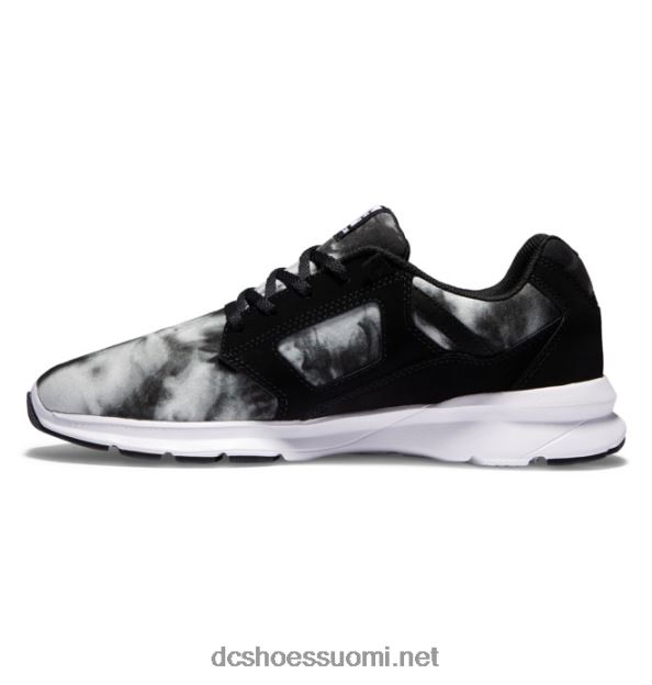 miesten skyline kevyet kengät musta/valkoinen haalistuminen DC Shoes VXP4HP22