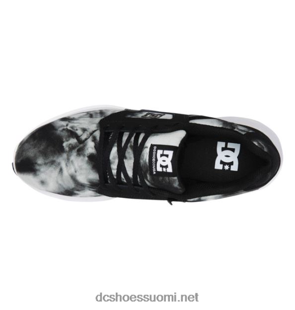 miesten skyline kevyet kengät musta/valkoinen haalistuminen DC Shoes VXP4HP22