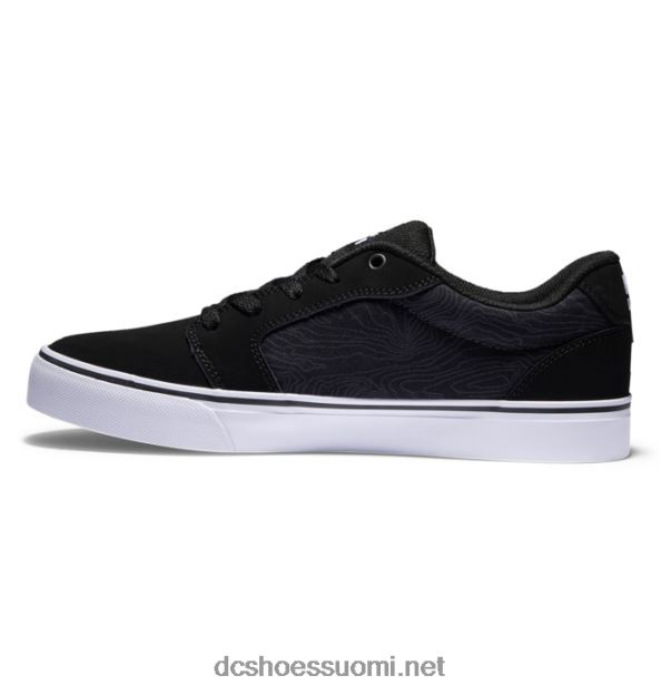 miesten alasin kengät musta/lime polka DC Shoes VXP4HP232