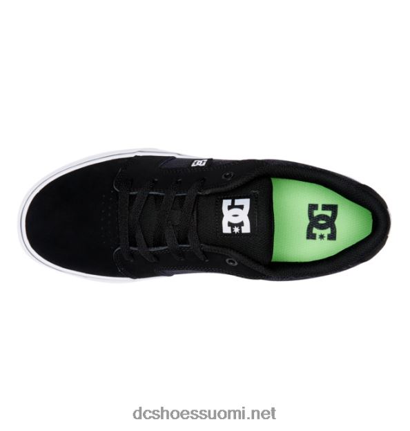 miesten alasin kengät musta/lime polka DC Shoes VXP4HP232