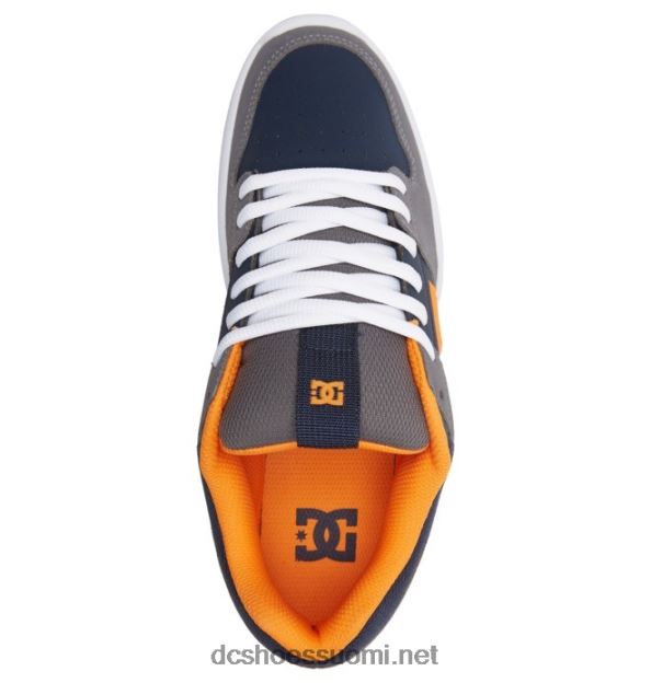 miesten lynx zero -kengät harmaa/oranssi DC Shoes VXP4HP358