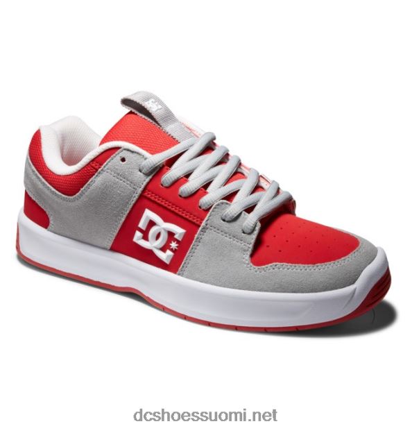 miesten lynx zero -kengät harmaa/punainen DC Shoes VXP4HP386
