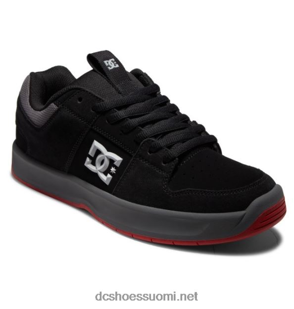 miesten lynx zero -kengät musta/harmaa/punainen DC Shoes VXP4HP365