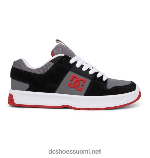 miesten lynx zero -kengät musta/harmaa/punainen DC Shoes VXP4HP371