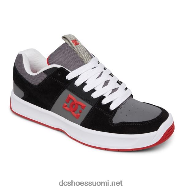 miesten lynx zero -kengät musta/harmaa/punainen DC Shoes VXP4HP371
