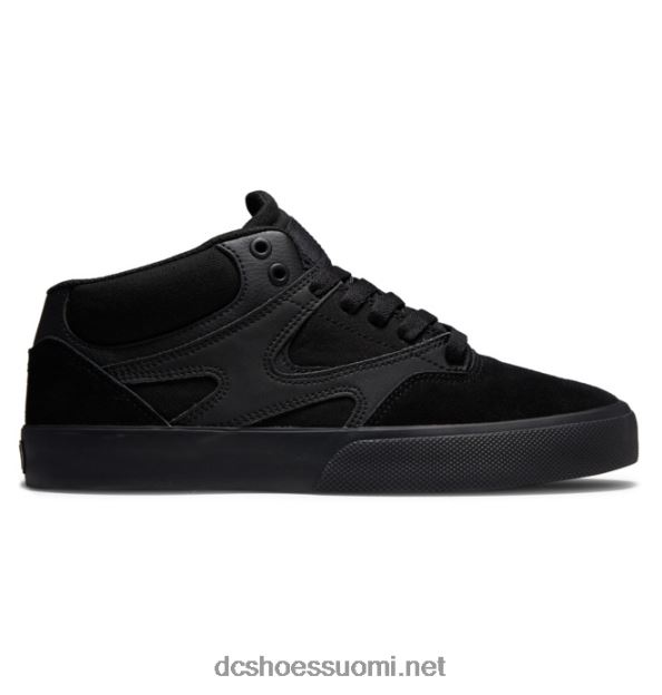 kalis vulc mid - mid-top -kengät miehille musta DC Shoes VXP4HP154