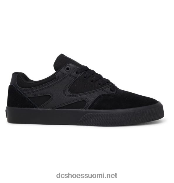 kalis vulc - miesten kengät musta DC Shoes VXP4HP328