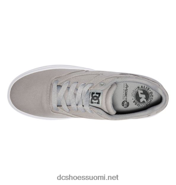 kalis vulc - miesten kengät viileä harmaa DC Shoes VXP4HP385