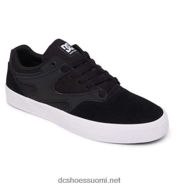 miesten kalis vulc -kengät musta valkoinen DC Shoes VXP4HP359