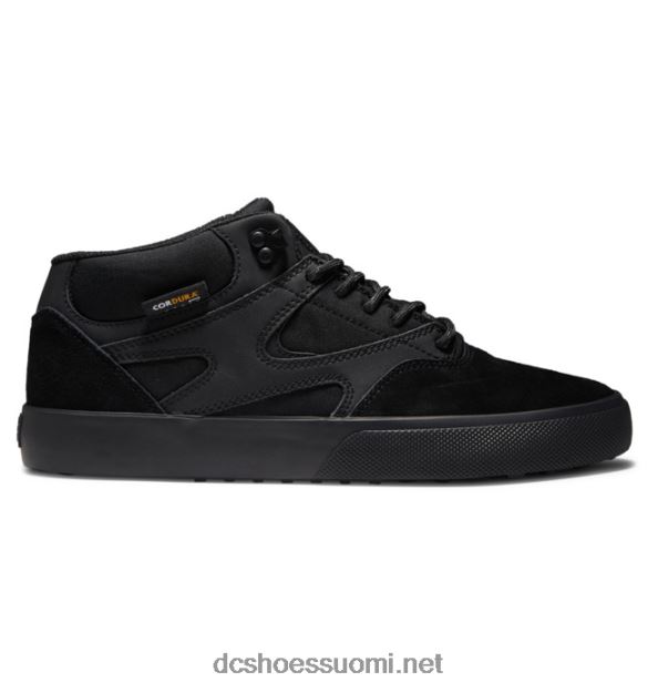 miesten kalis vulc mid-top talvikengät musta DC Shoes VXP4HP208