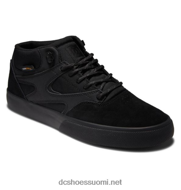 miesten kalis vulc mid-top talvikengät musta DC Shoes VXP4HP208