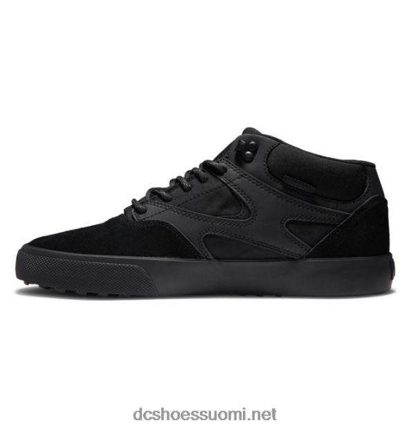 miesten kalis vulc mid-top talvikengät musta DC Shoes VXP4HP208