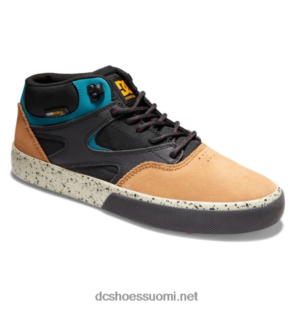 miesten kalis vulc mid-top talvikengät musta/ruskea/vihreä DC Shoes VXP4HP316
