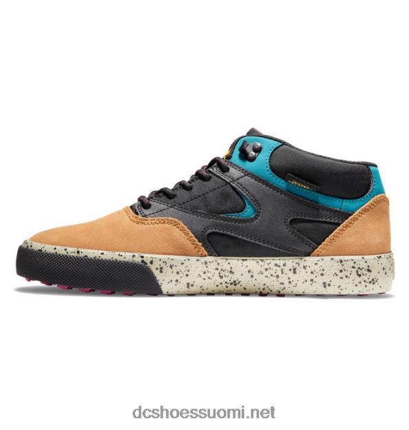 miesten kalis vulc mid-top talvikengät musta/ruskea/vihreä DC Shoes VXP4HP316