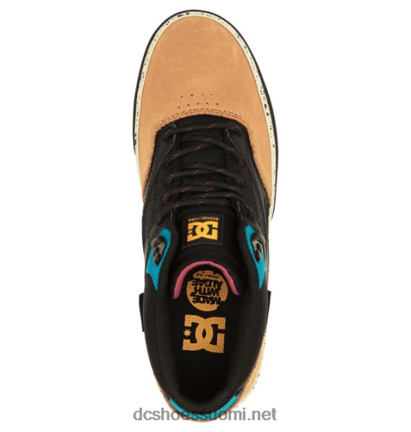 miesten kalis vulc mid-top talvikengät musta/ruskea/vihreä DC Shoes VXP4HP316
